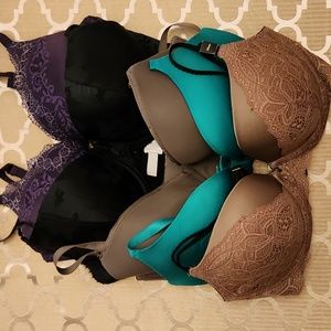 Size 34dd bundle of 5 bras